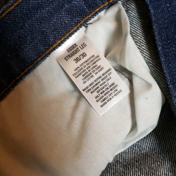 AEROPOSTALE Jeans Essex Streaght Leg Pants 36Wx30L - Picture 6 of 8